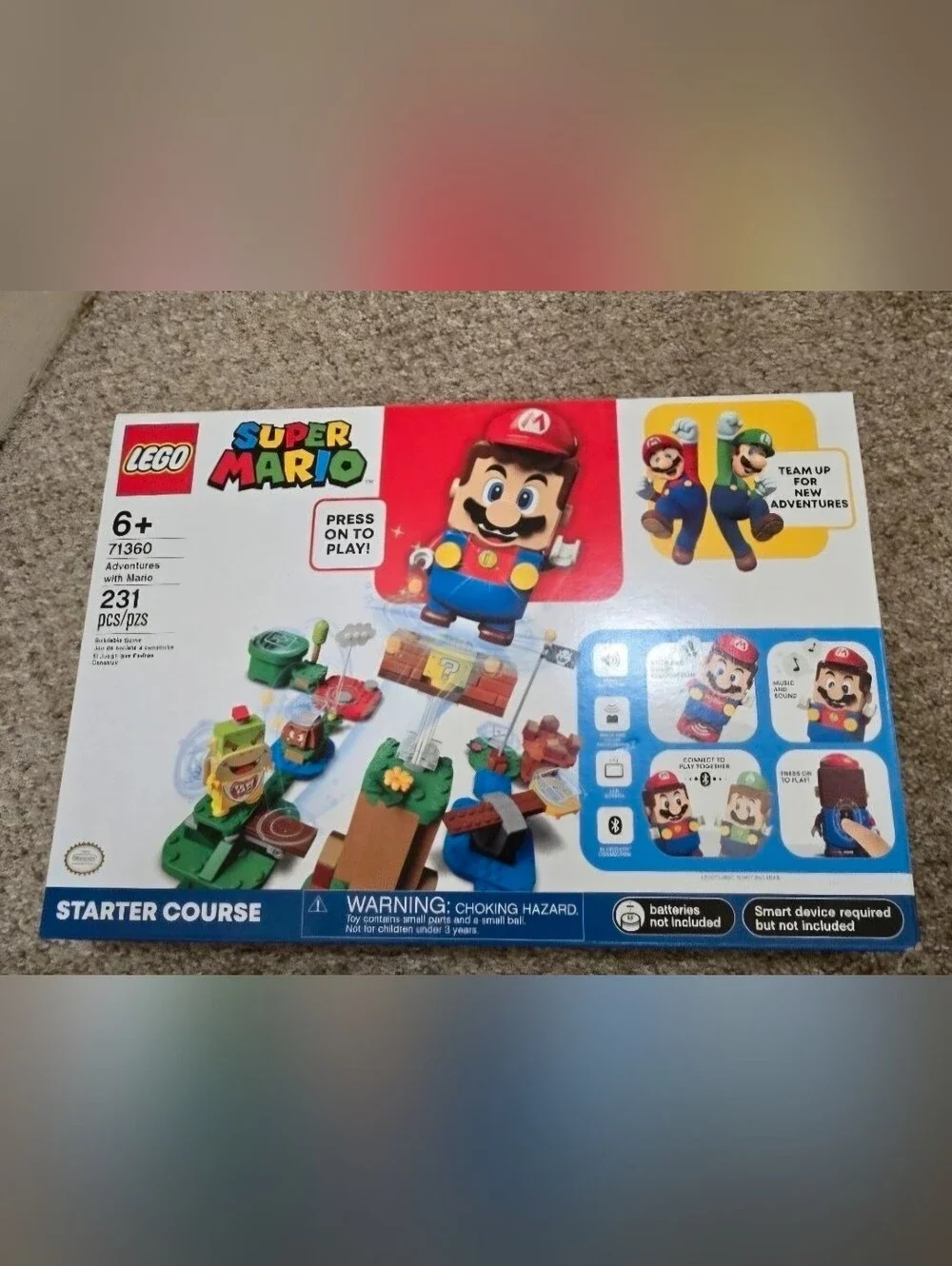 Lego Adventures With Mario NIB